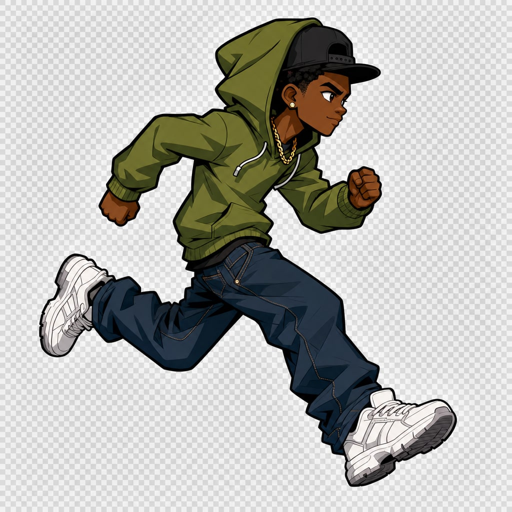 Player Run Frame 1