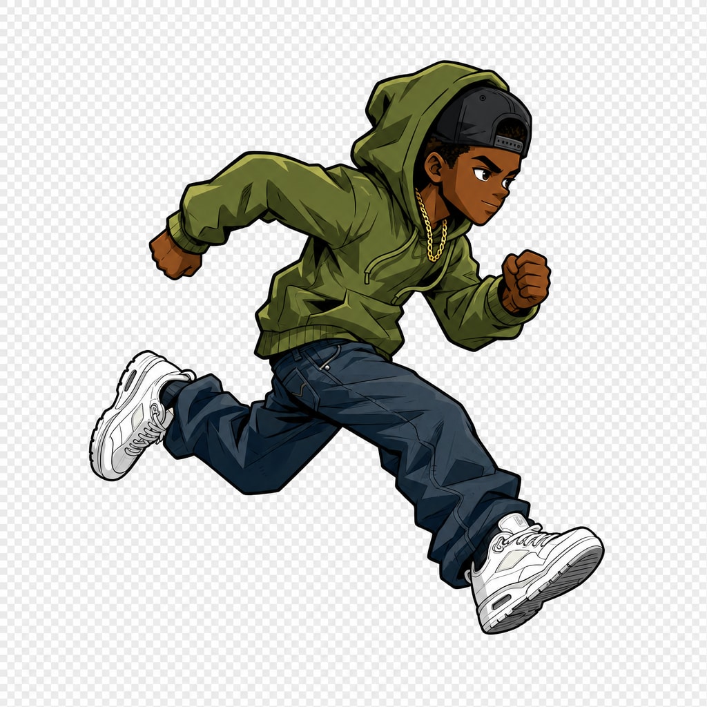 Player Run Frame 3
