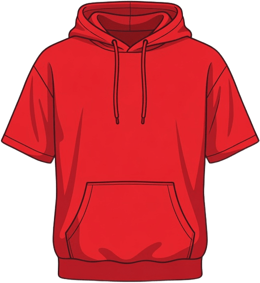 Shirt Hoodie Overlay