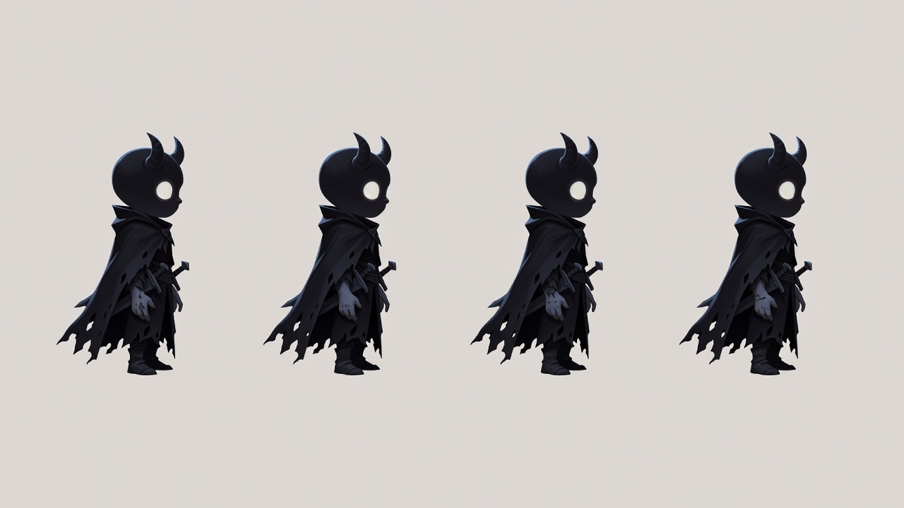 Gothic Knight Idle Sprite Sheet
