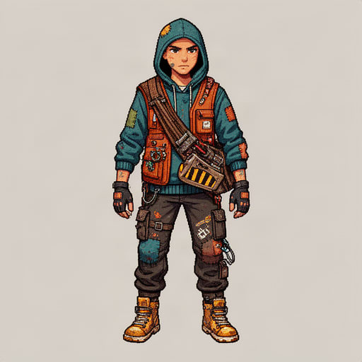 Refine This Character Sprite
