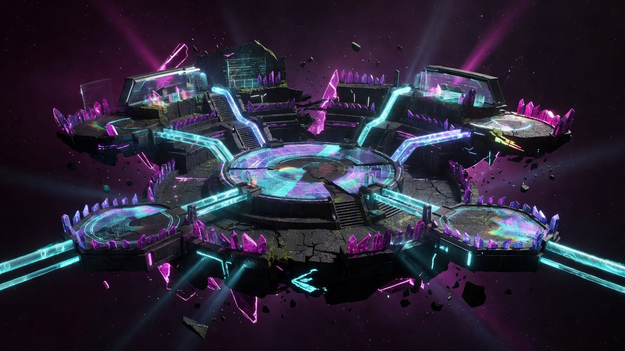 BATTLE Z EchoVerse Full Arena Map