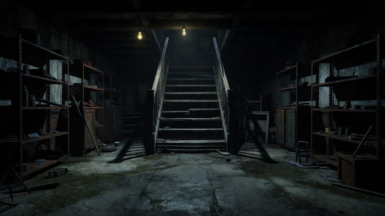 Basement Escape Main Menu Background