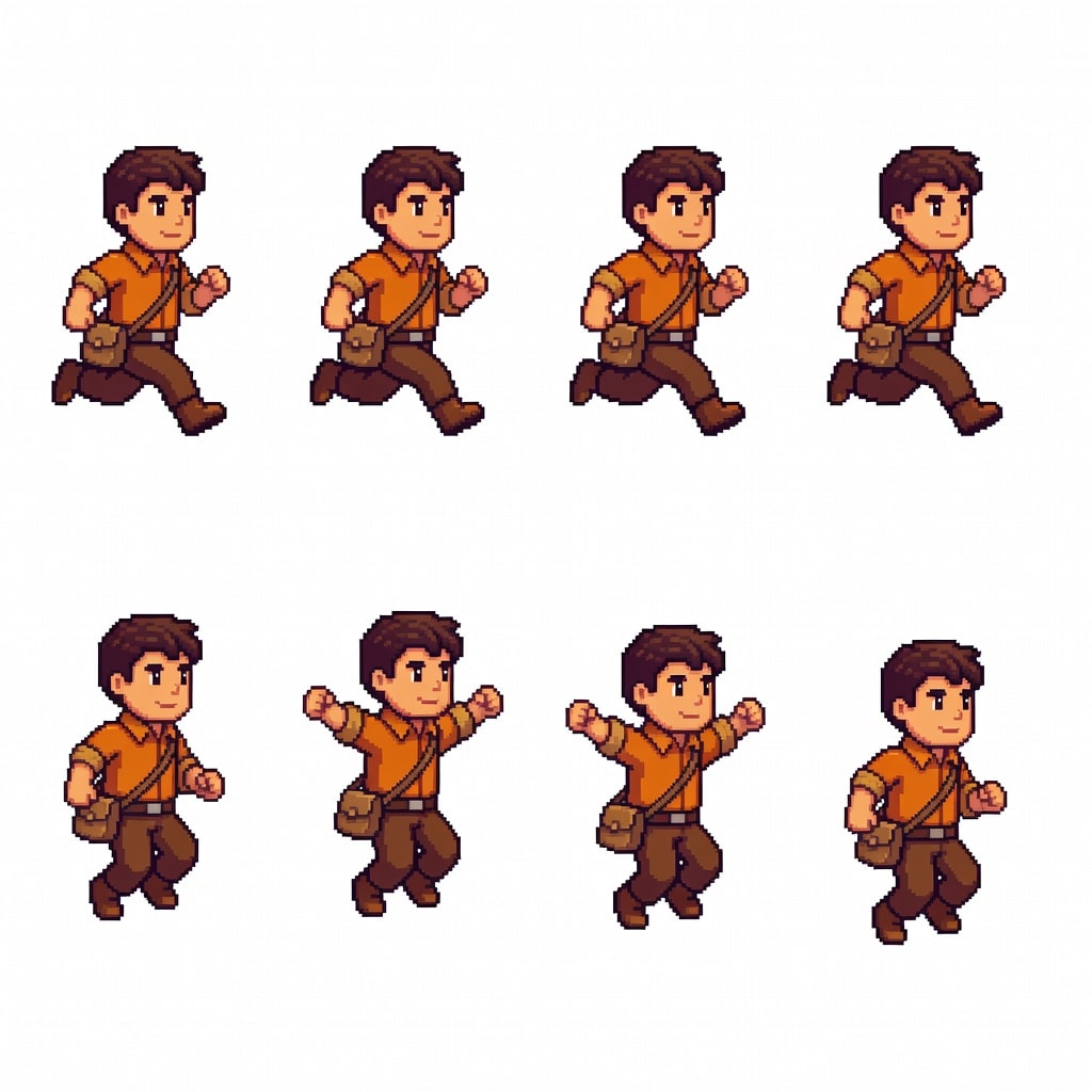 Hero Side Run+Jump Sheet
