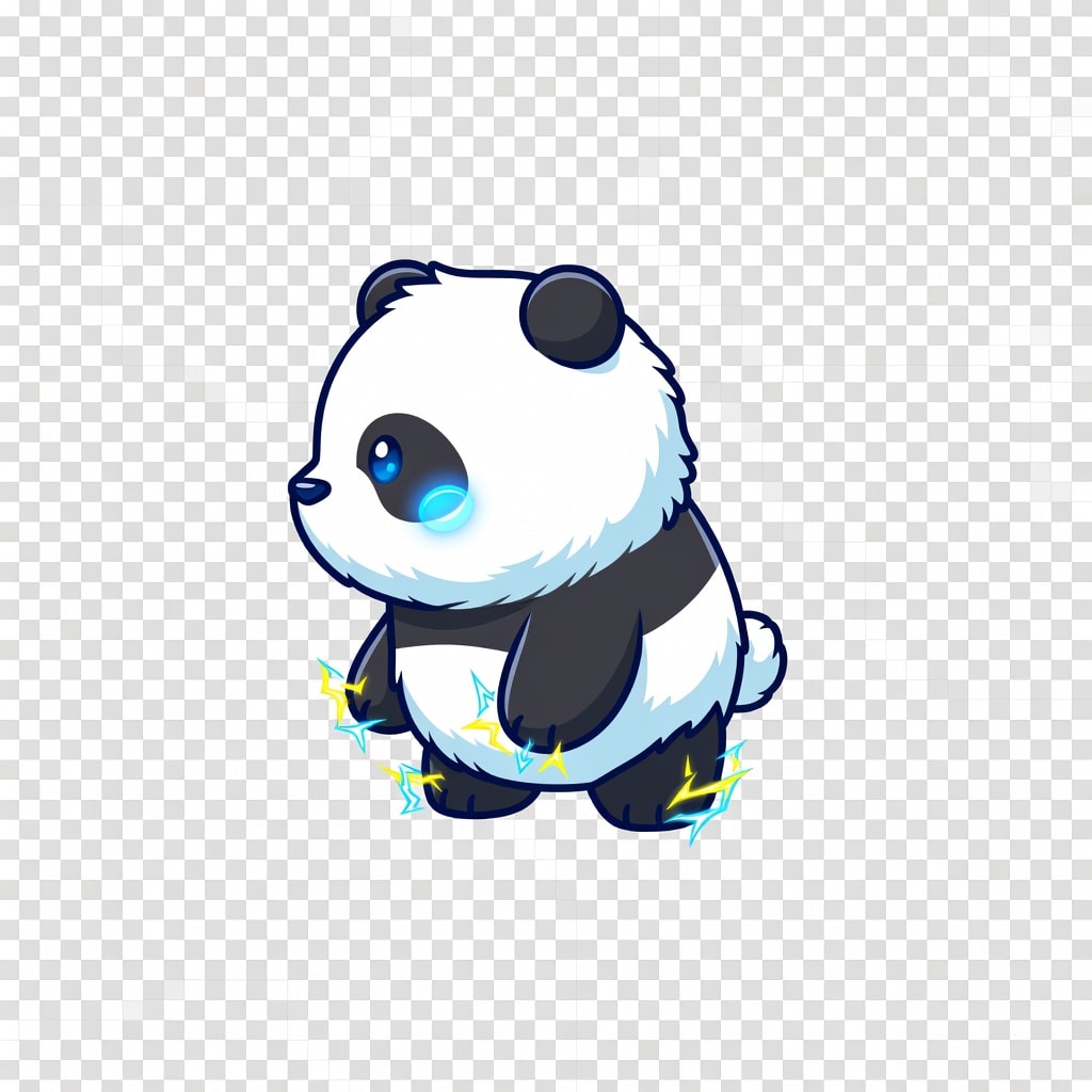 Pandrip battle sprite