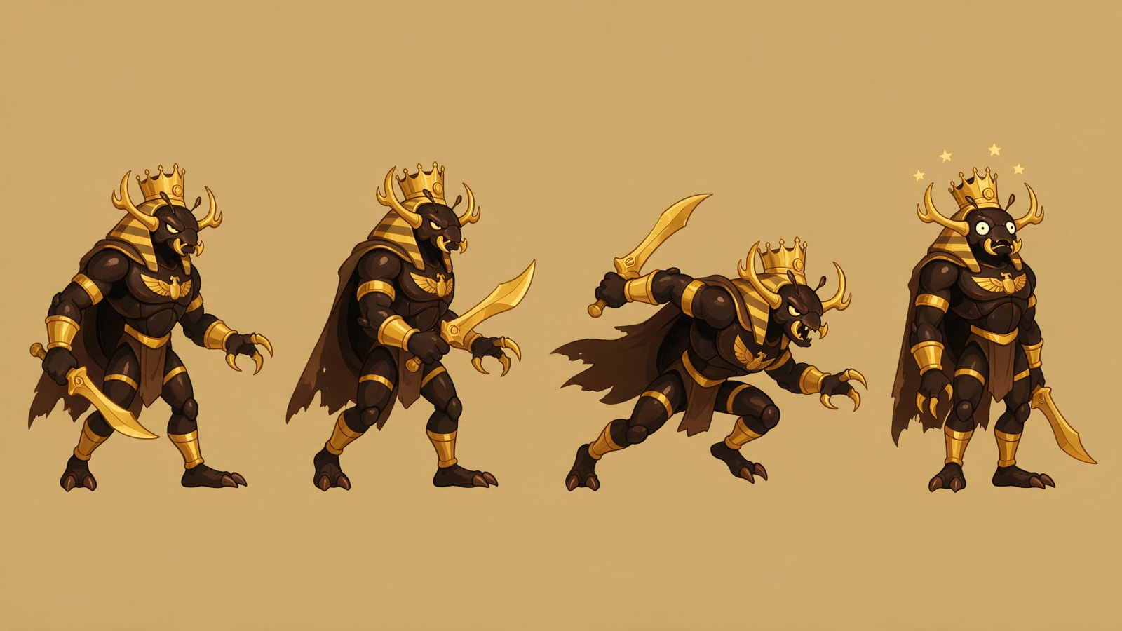 Boss Spritesheet 4 Frames