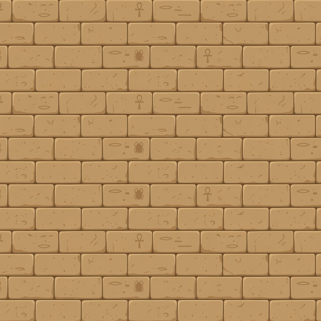 Temple Brick Wall Texture