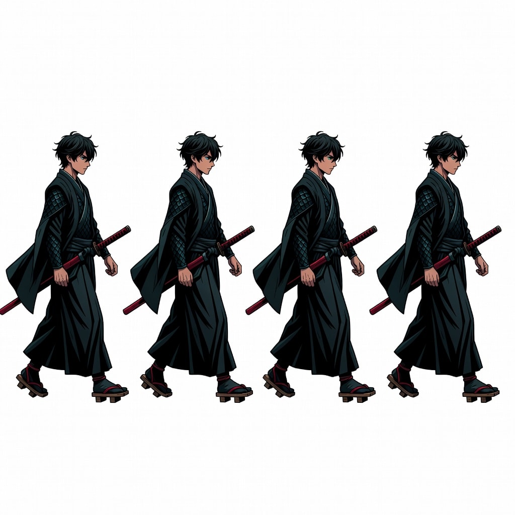 Hero Walk Sprite Sheet