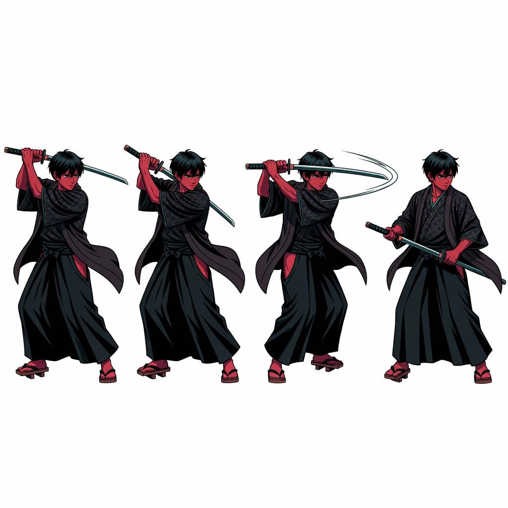 Hero Attack Sprite Sheet