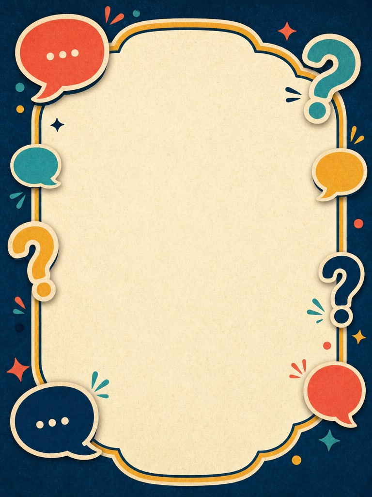 Cartas de Perguntas — Template