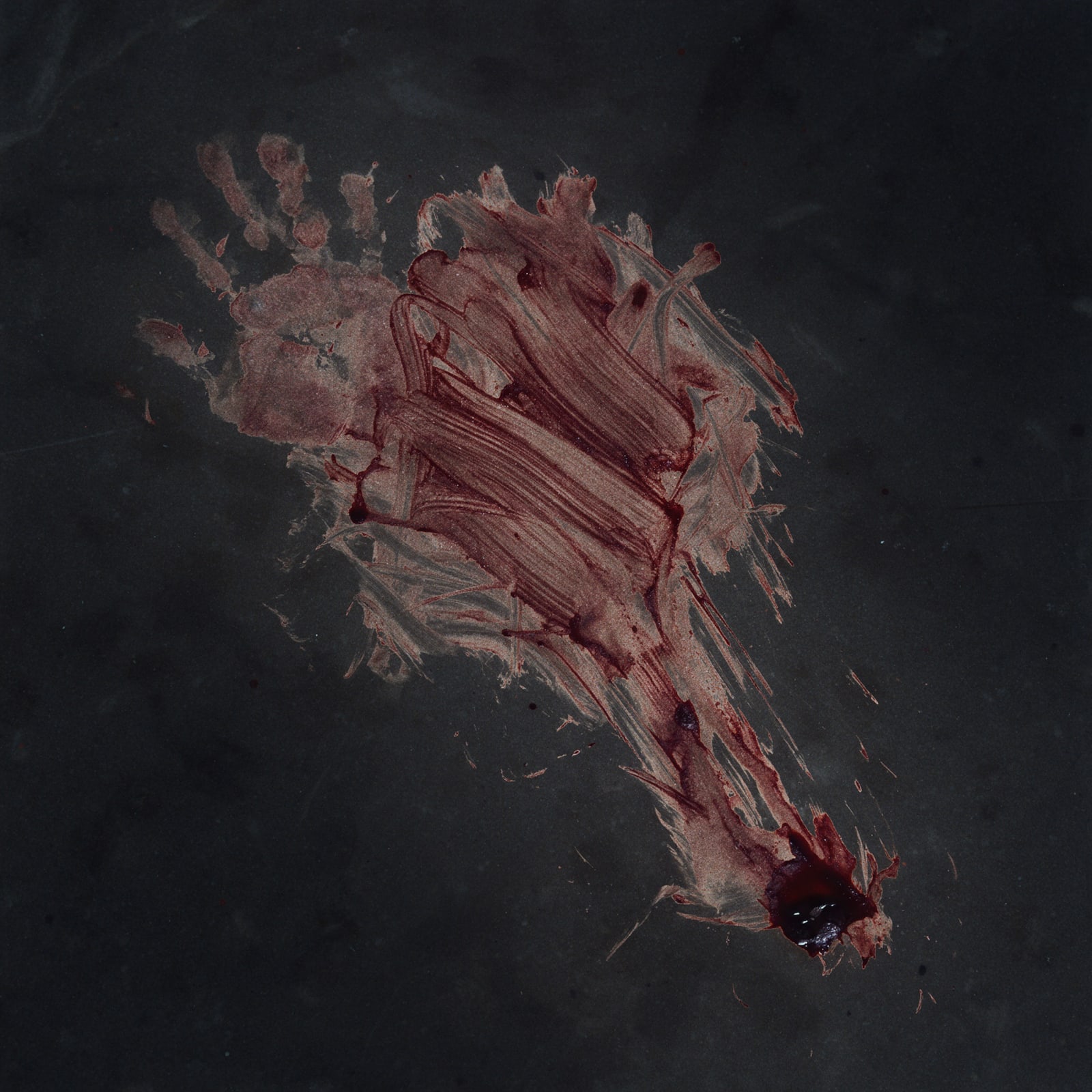 Blood Stain Decal - Drag Smear