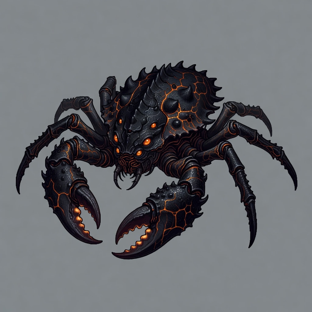 Beneath the Ashes Alien Crab