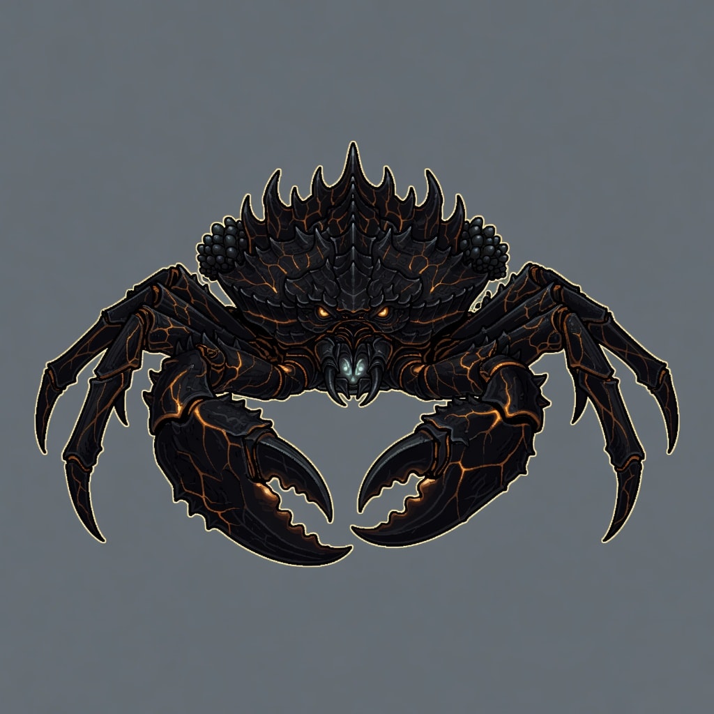 Beneath the Ashes Alien Crab Queen
