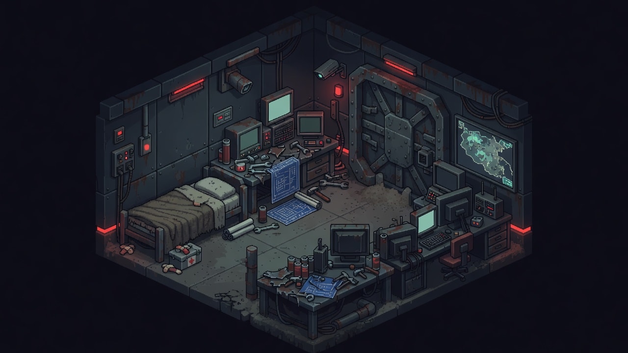 Beneath the Ashes Underground Bunker