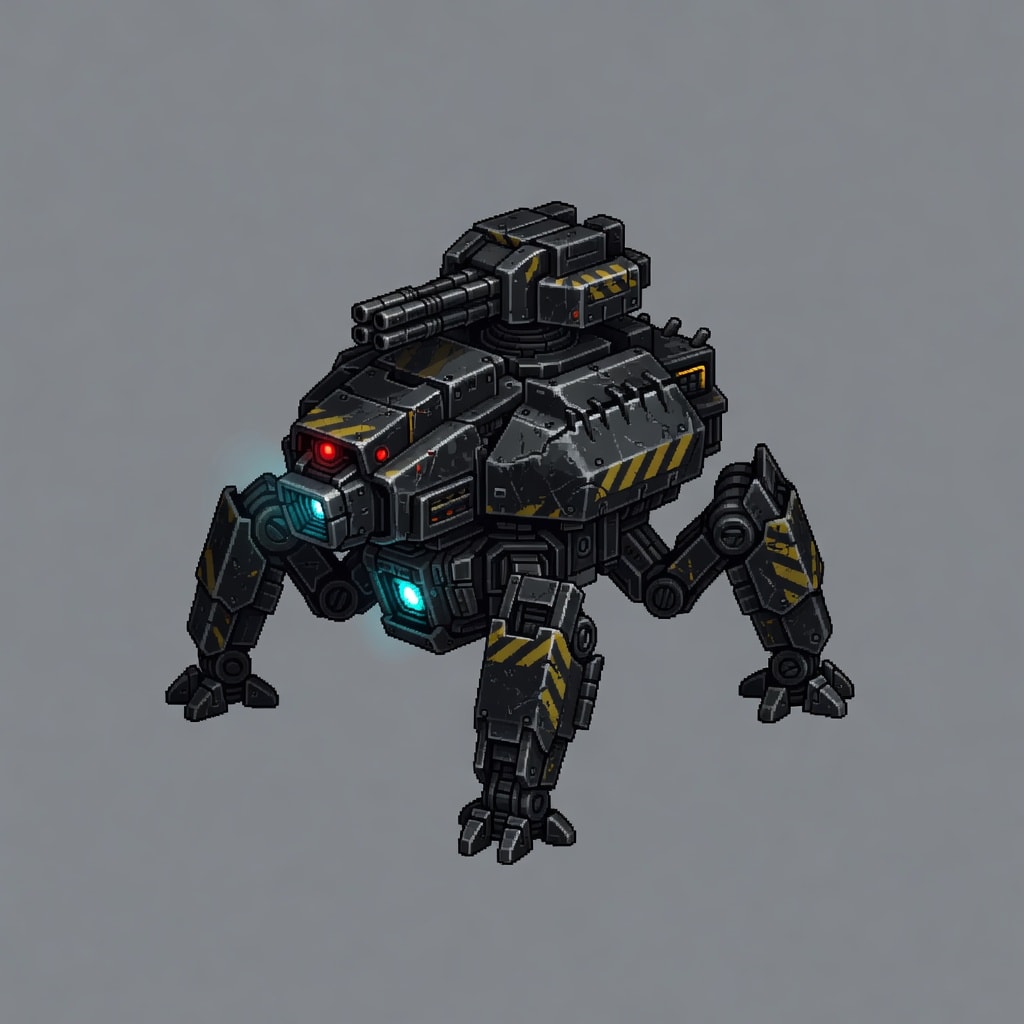 Beneath the Ashes Advanced Combat Robot