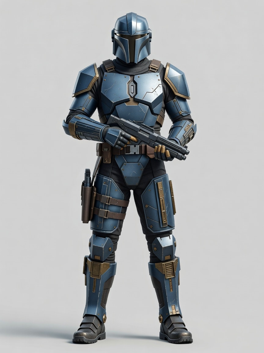 Mandalorian-Inspired Customizable Warrior