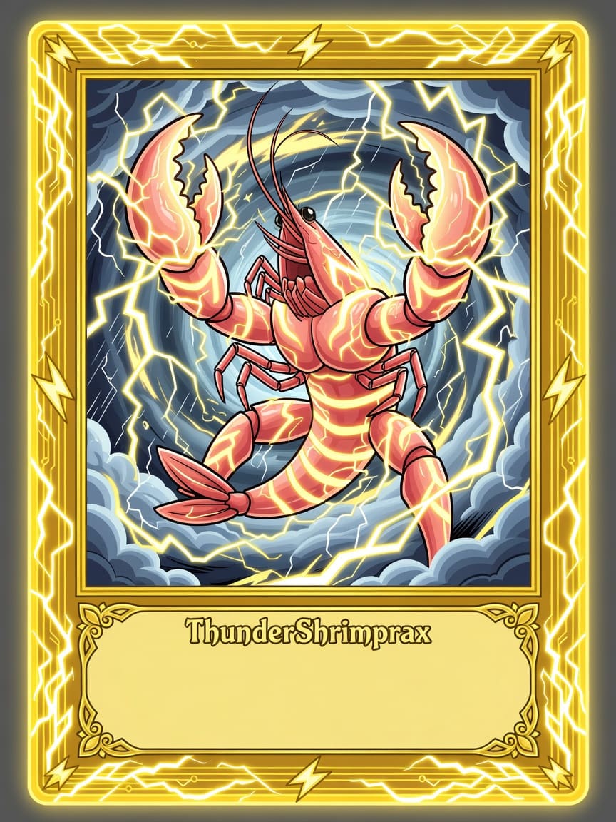 ThunderShrimprax card face