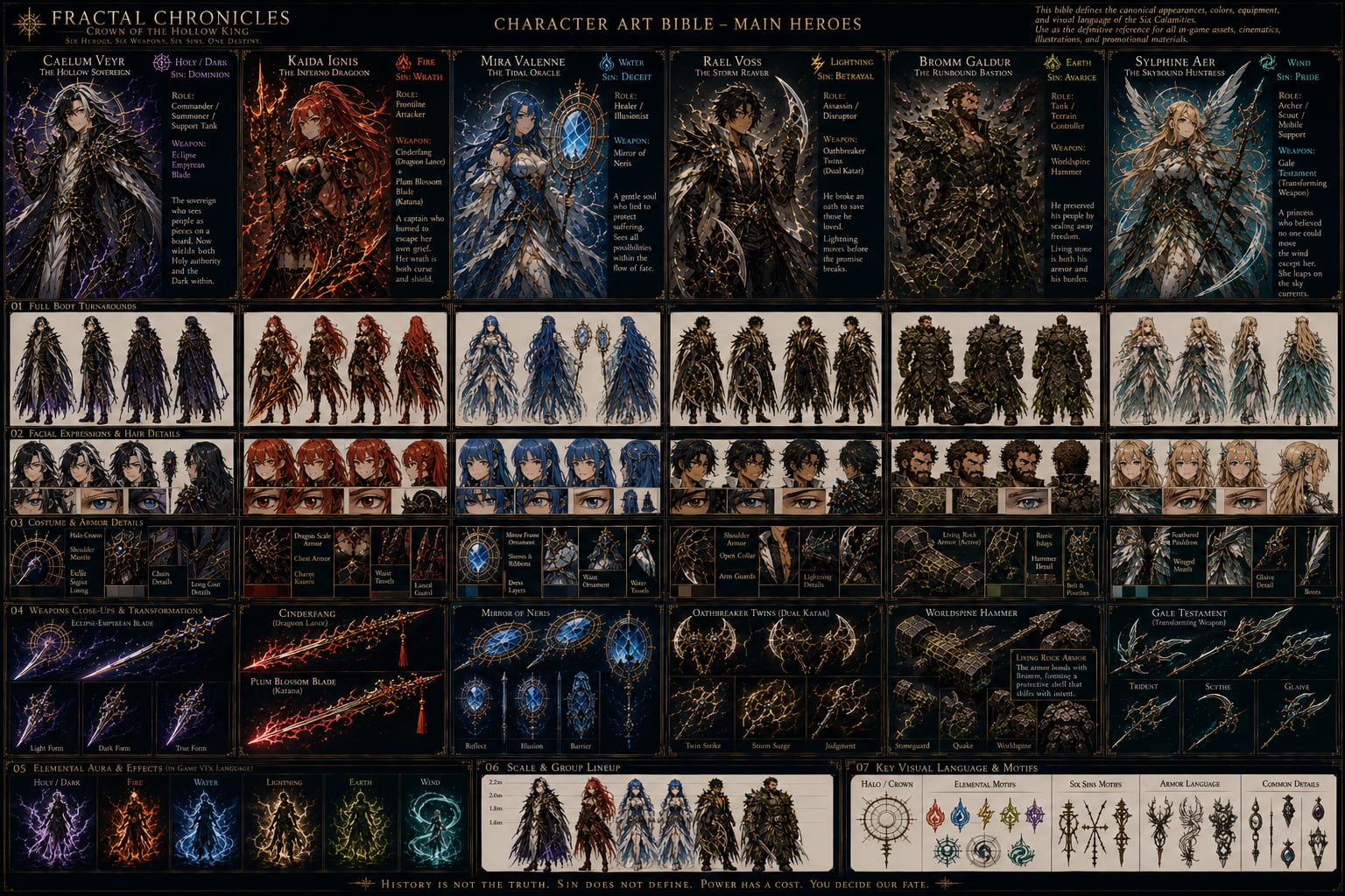 character art bible