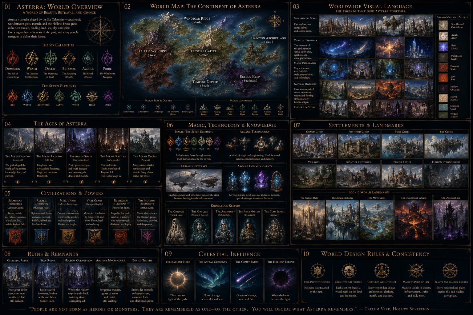 world map