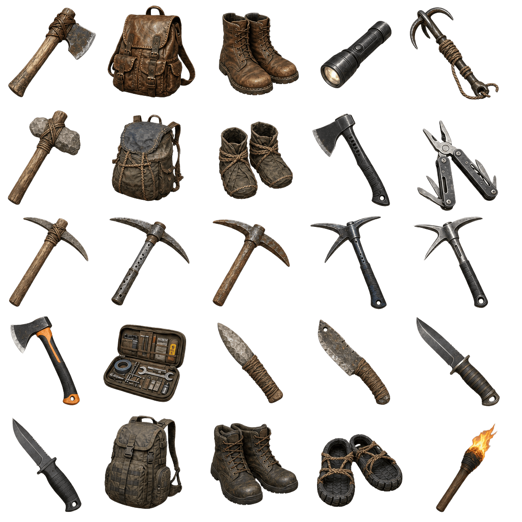 Transparent-background survival game inventory … (3)