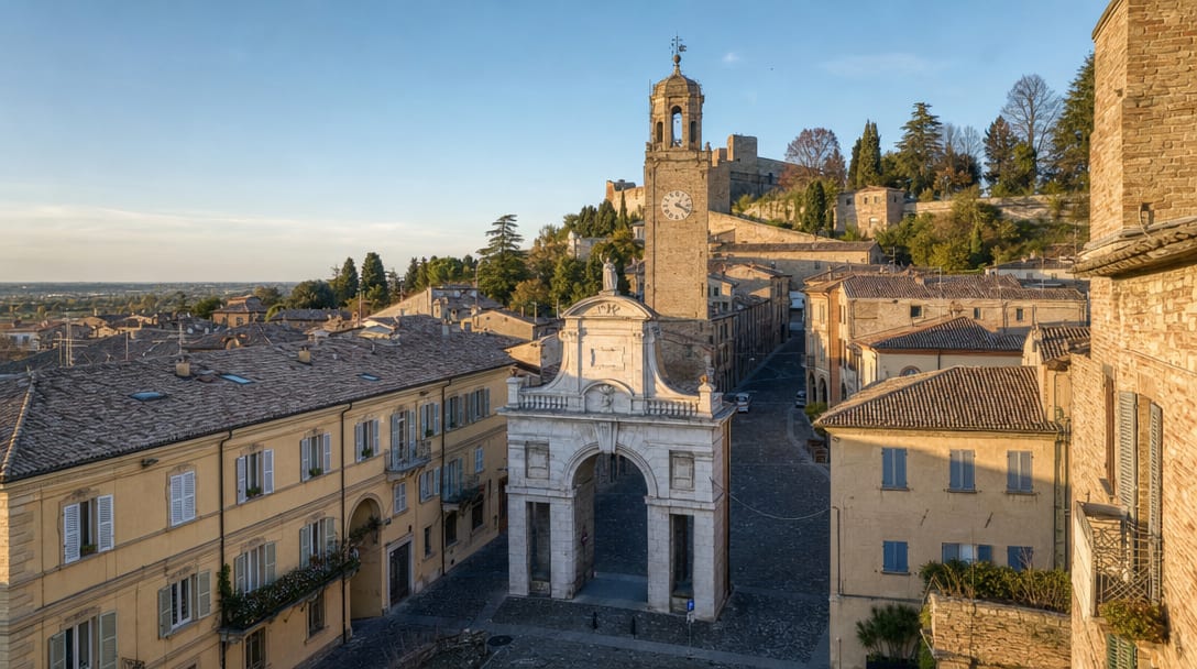 Santarcangelo di Romagna Photorealistic Replica