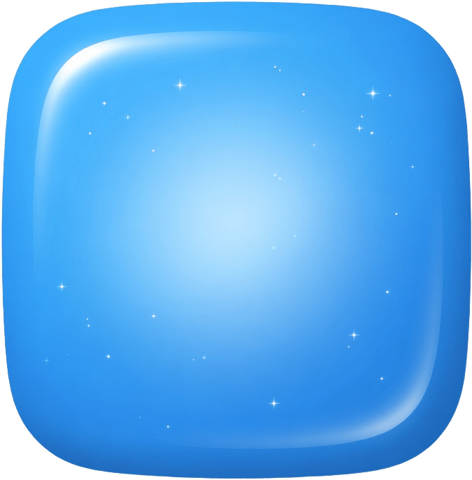 Candy Block Blue Glossy