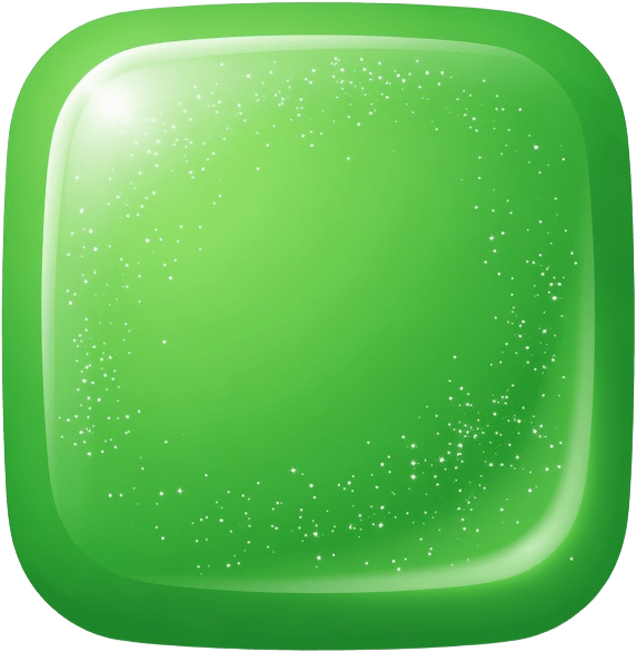 Candy Block Green Glossy