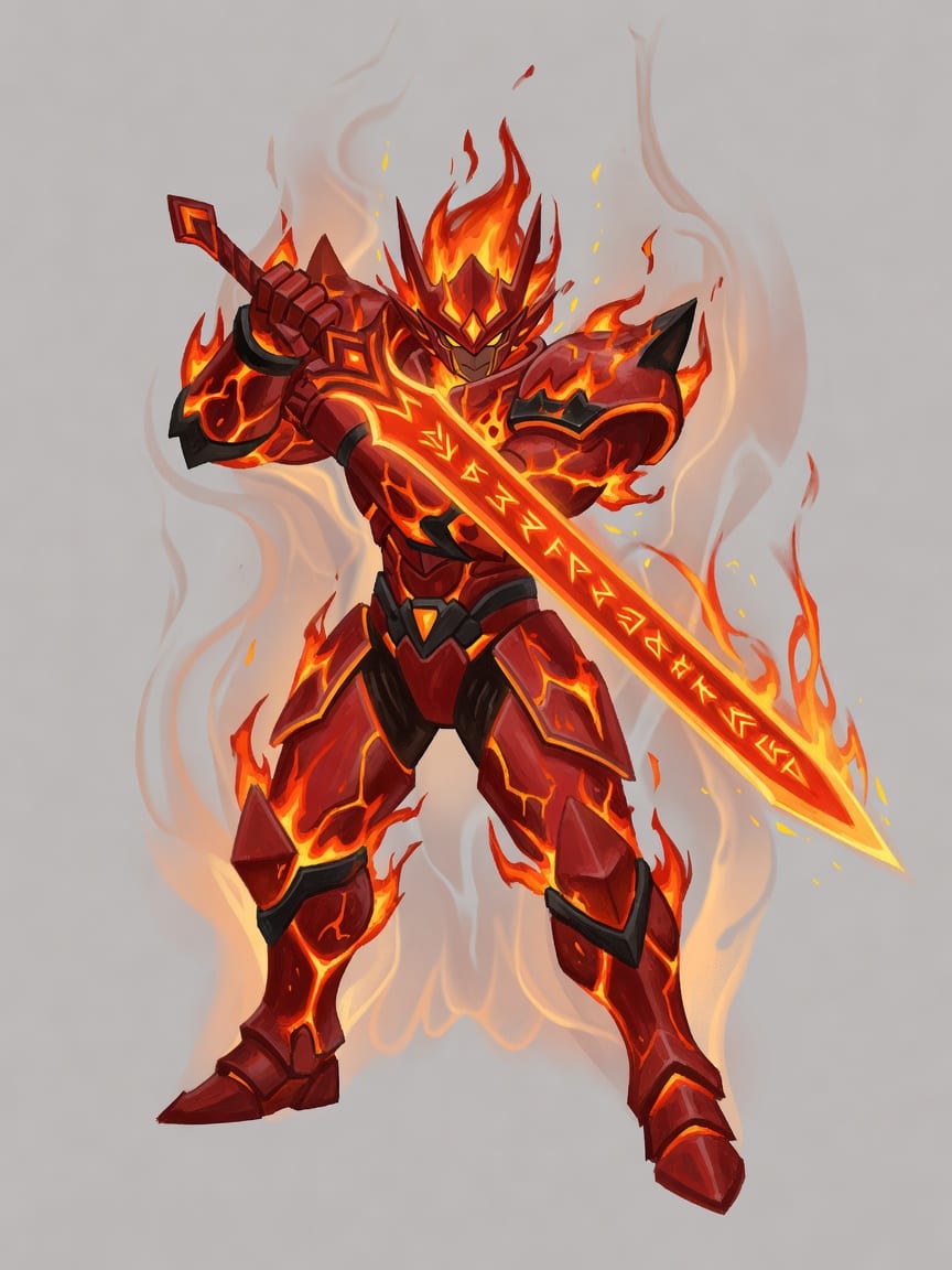 Fire Elemental Hero Concept