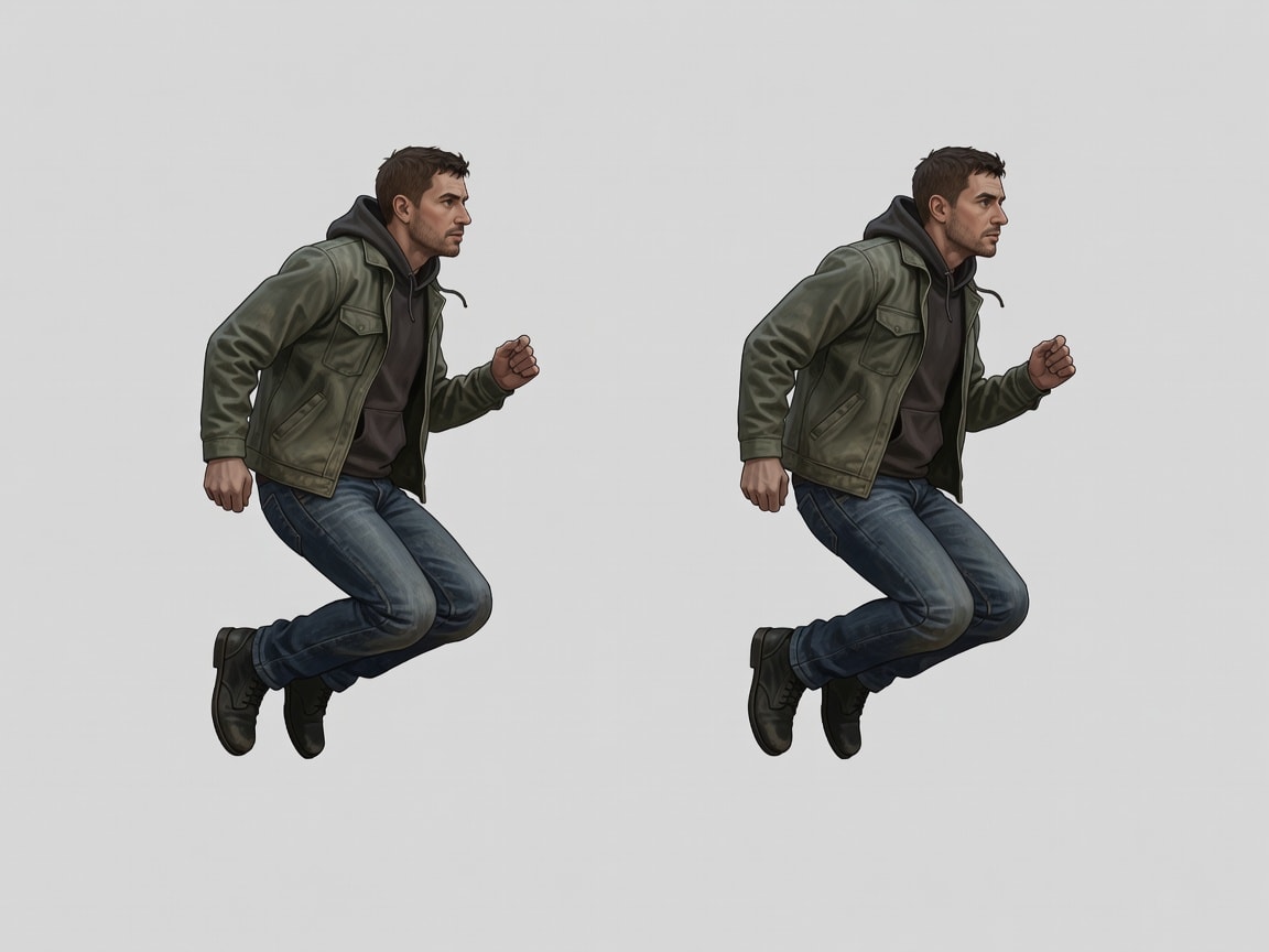 Player Jump 2-Frame Strip