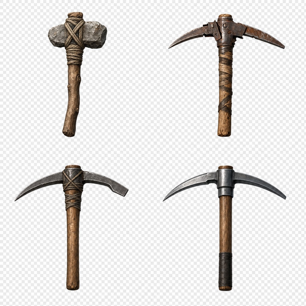 Survival Tool Inventory Icons