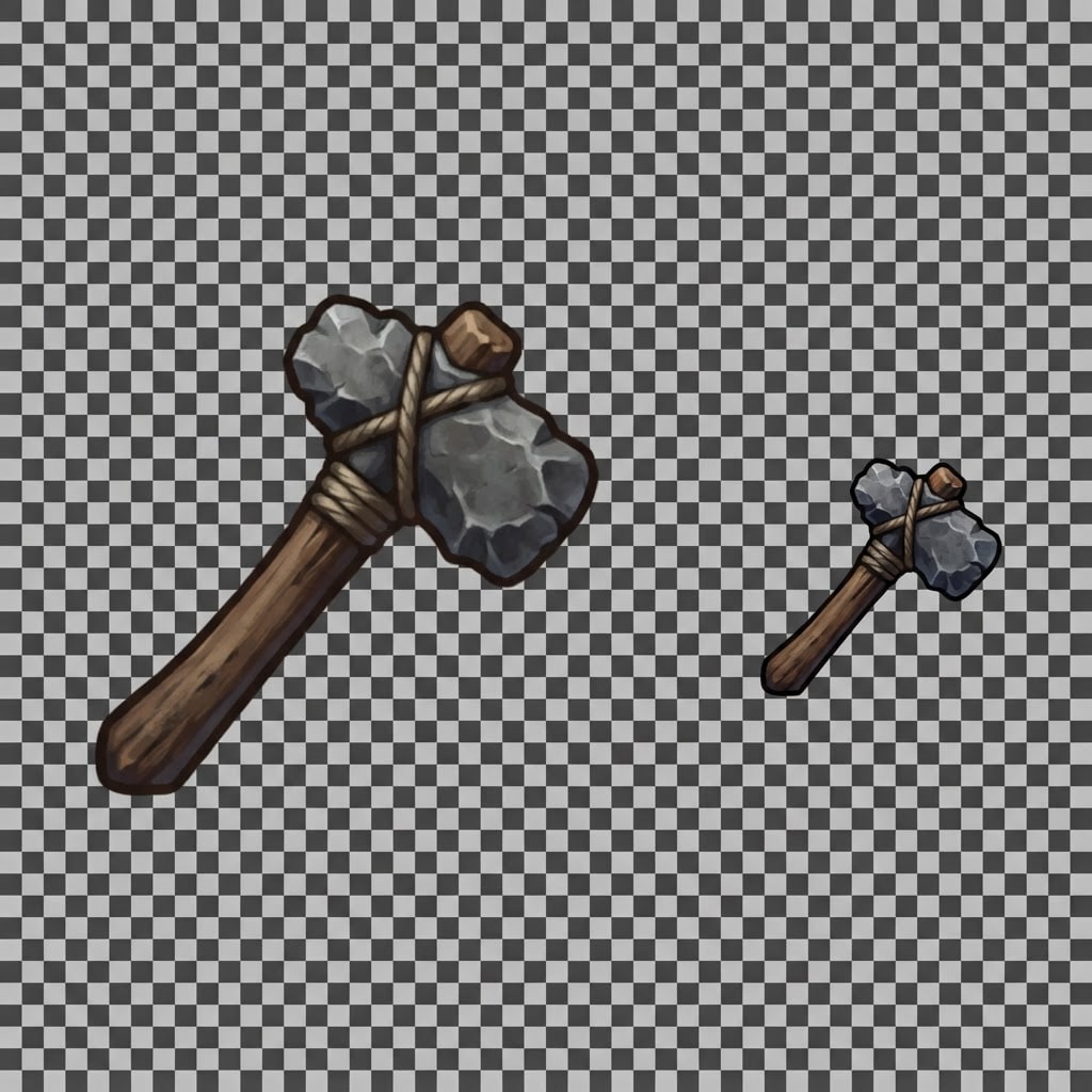 Stone Axe Inventory Icons