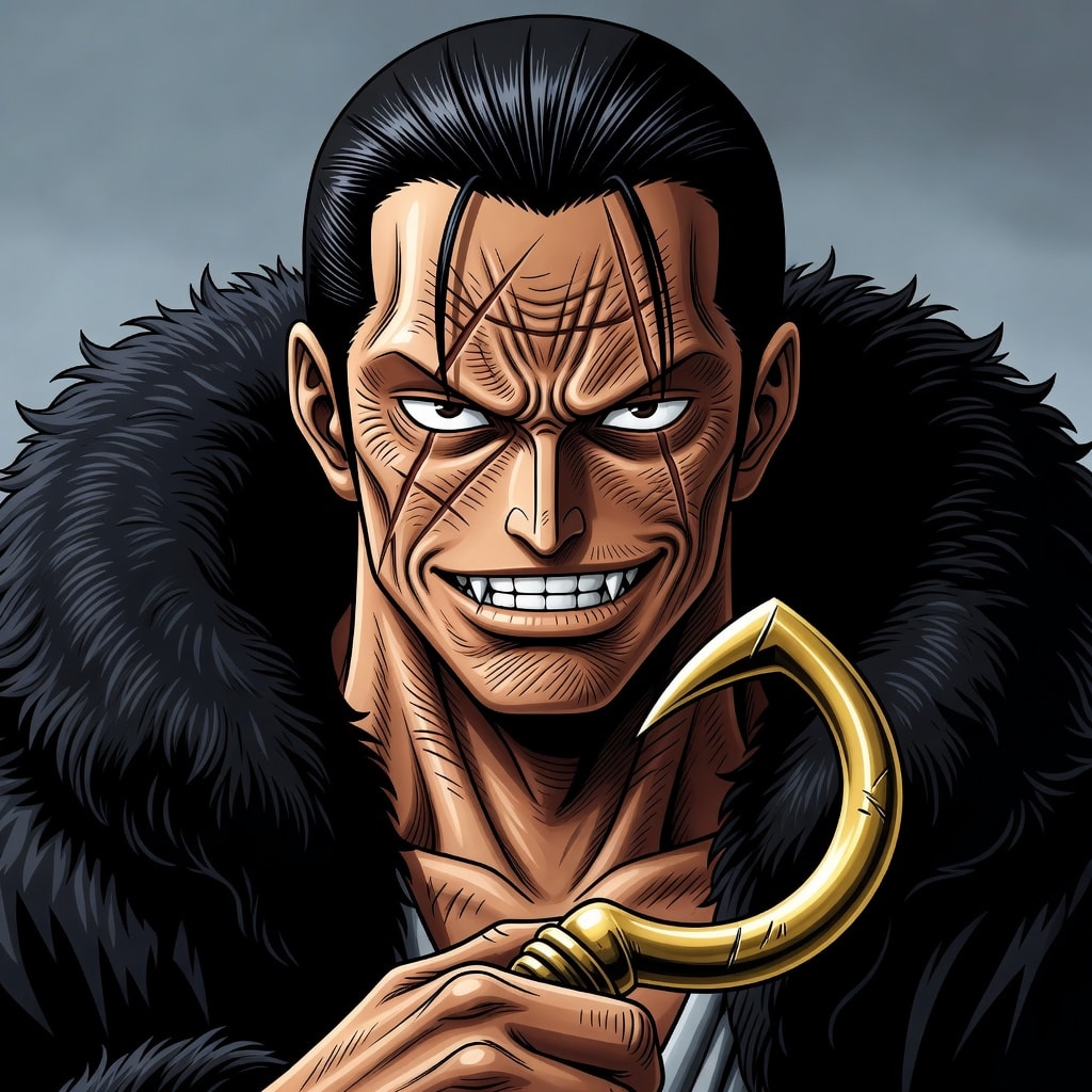Crocodile Boss Portrait