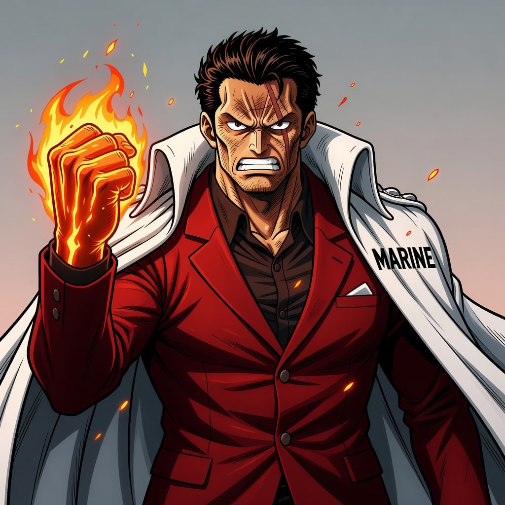 Akainu Boss Portrait