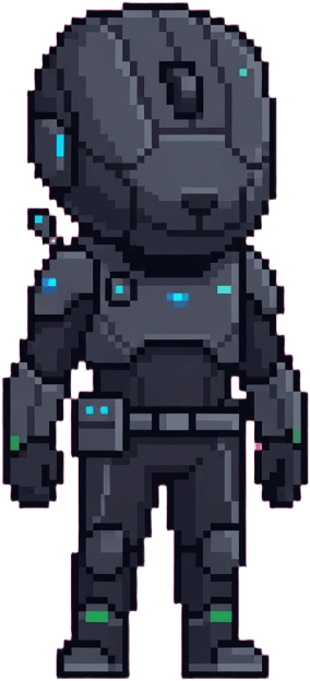 Scout Tecnologico GamingEnCasa - pixel art sprite (1 / 2)
