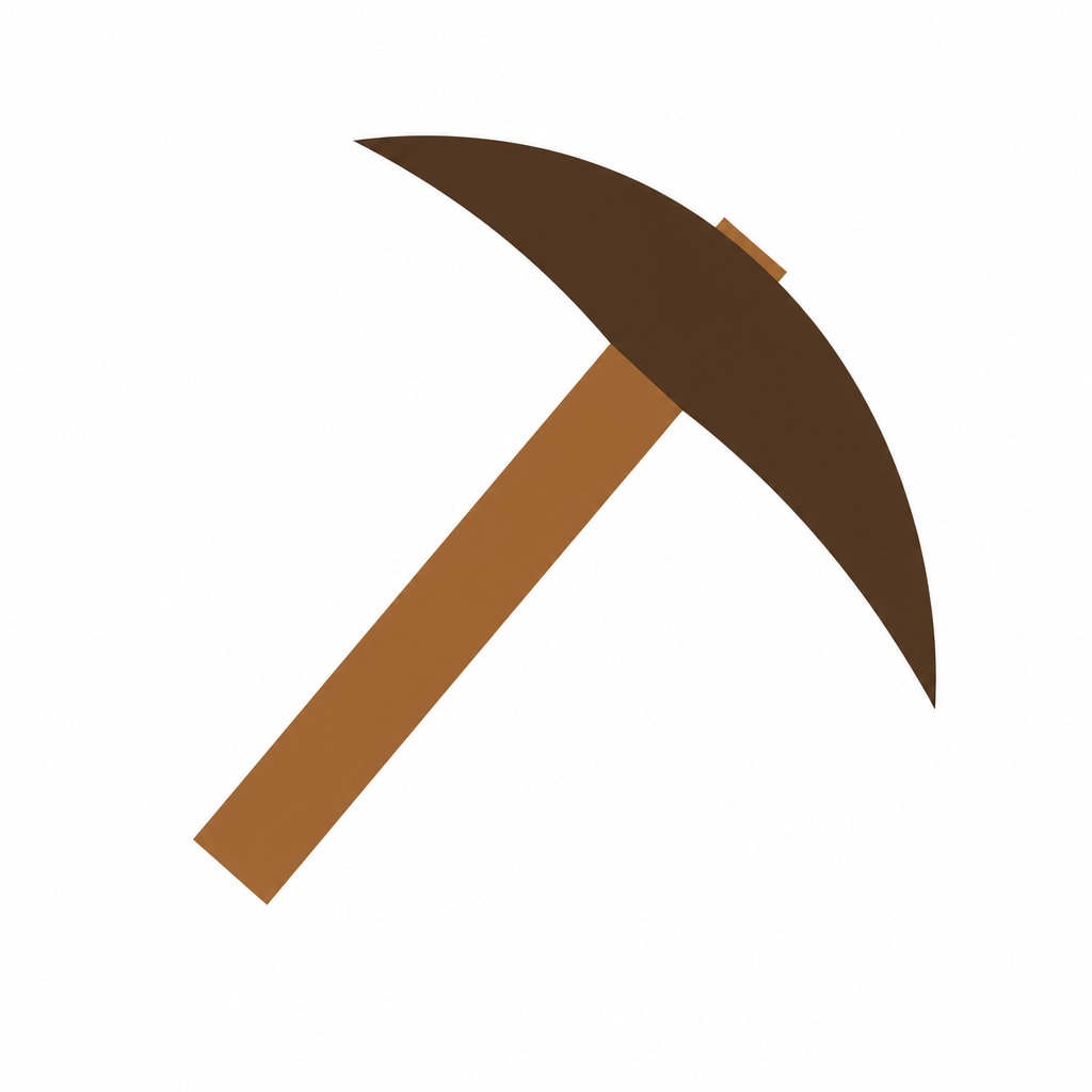 Simple Wooden Pickaxe