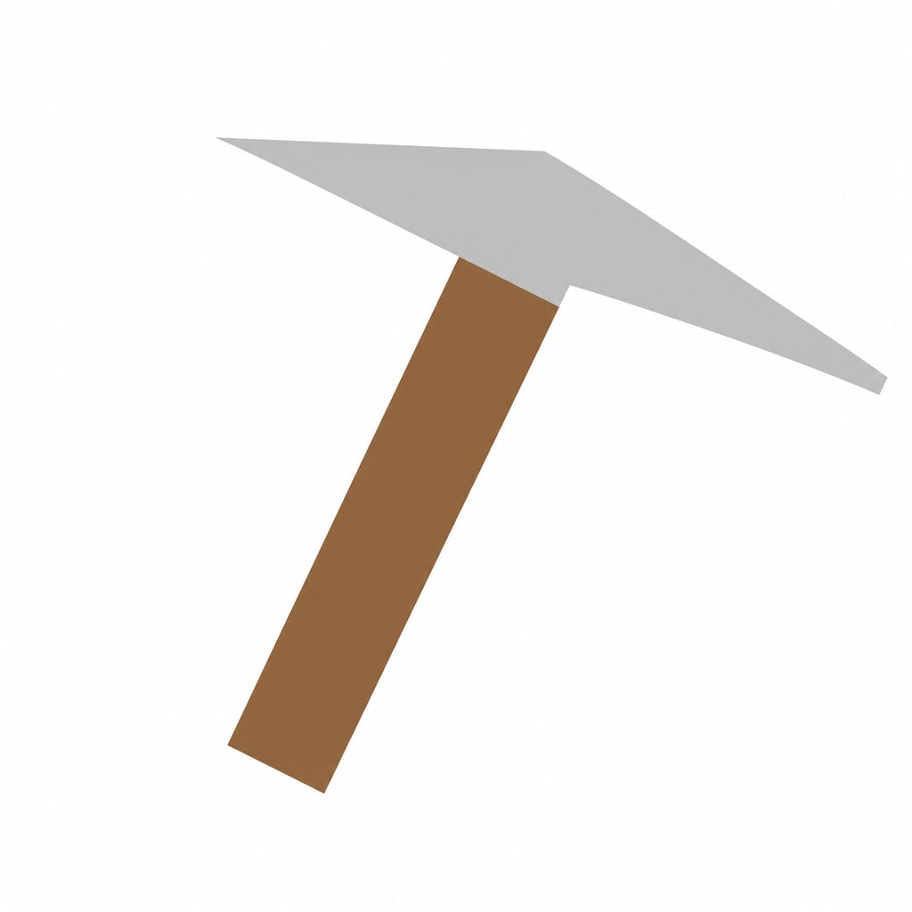 Simple Iron Pickaxe