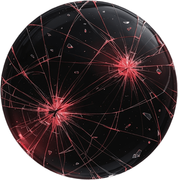 Health Orb Crack Overlay Light