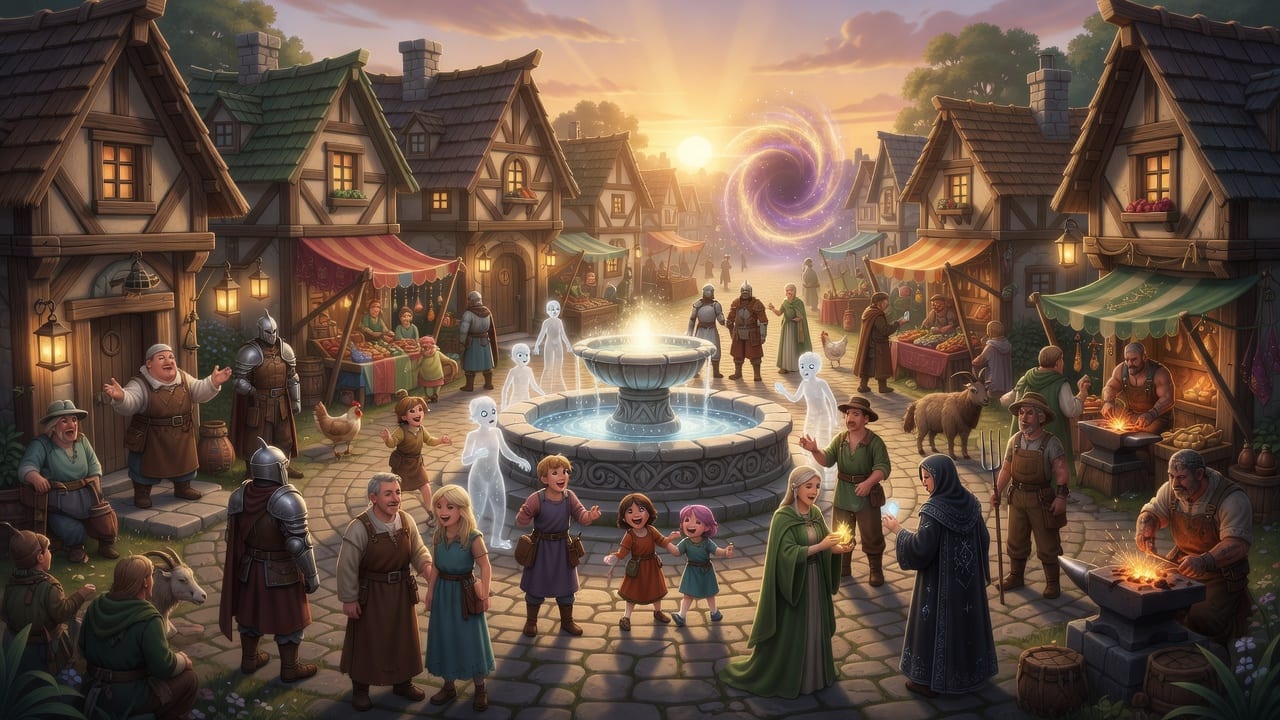 Afterlife Realms — Awakening Village People