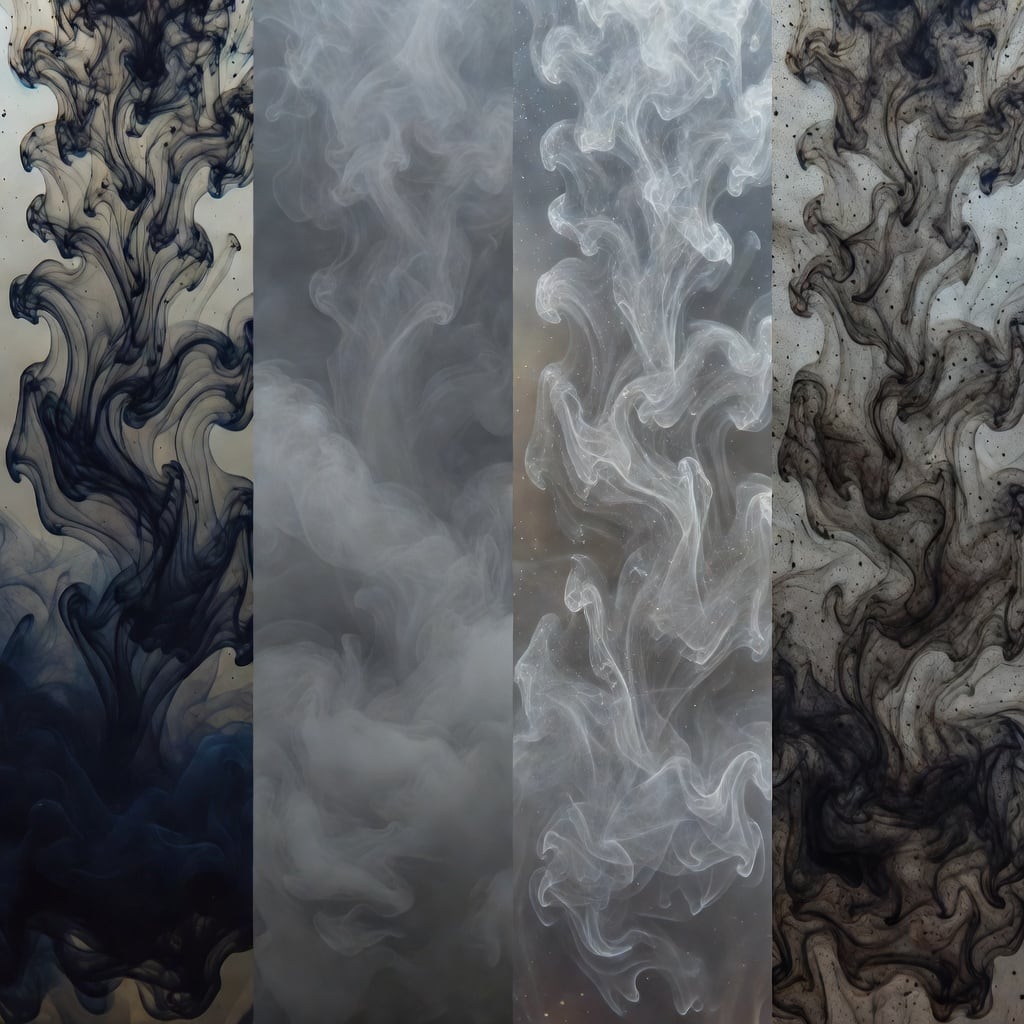 Vapor and Suspended Fluid Textures (2 / 4)
