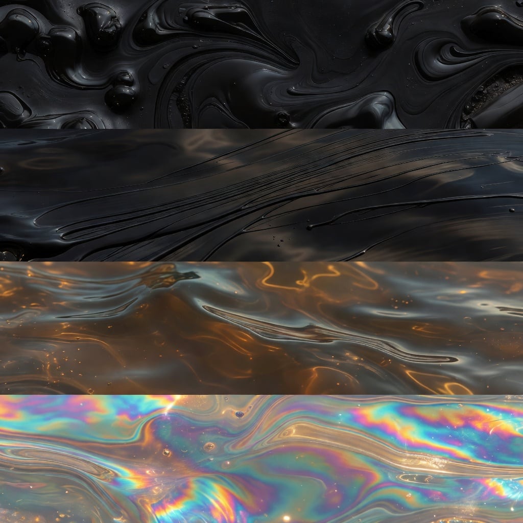 Oil and Fuel Fluid Textures (3 / 4)