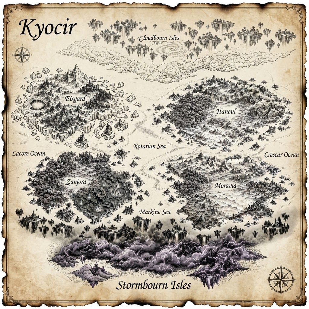 Kyocir Parchment Map (2)