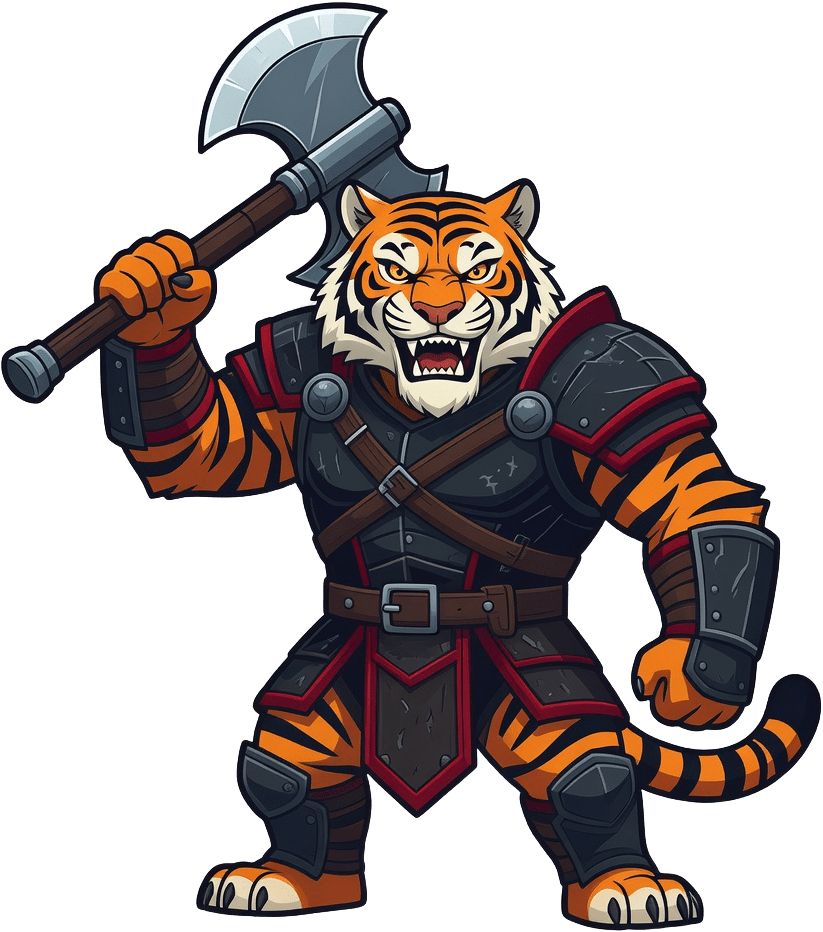 Varkan Tiger Warrior Sprite