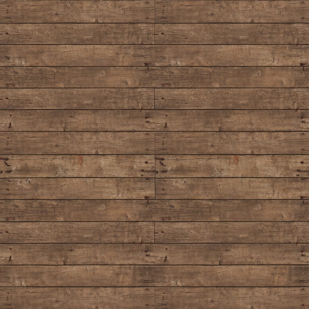Rust Wood Planks