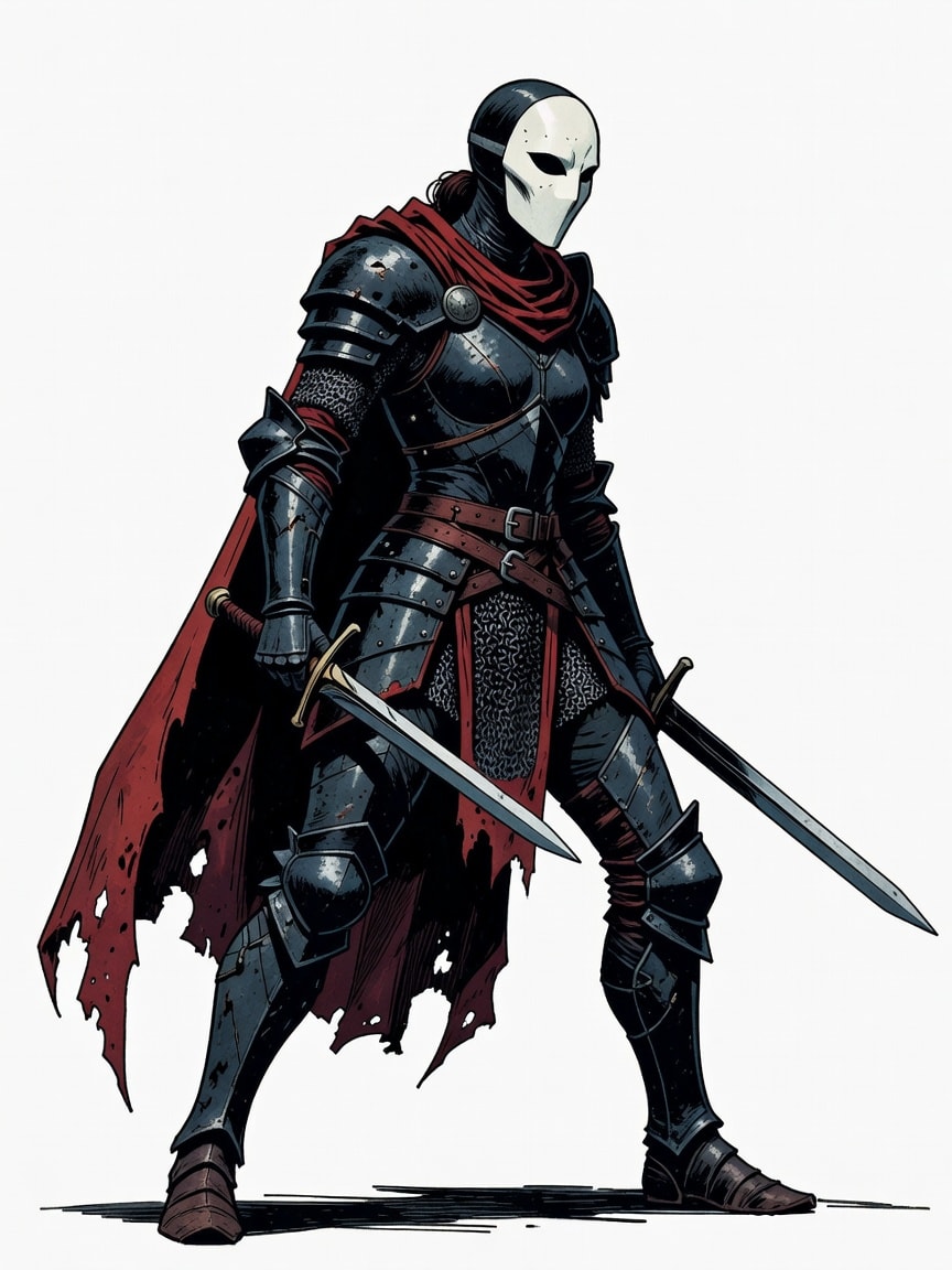 Iron Dana Hero Sprite - Sam Kieth Noir