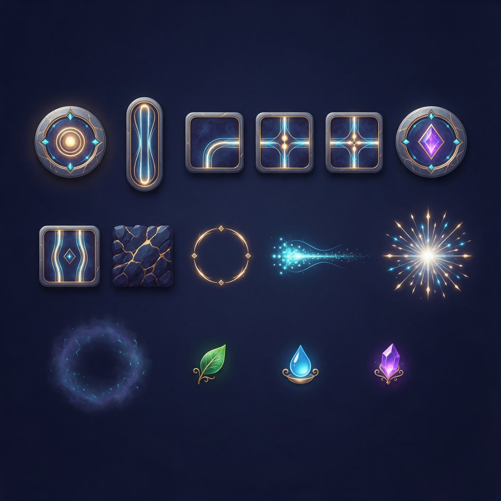 ECHO FLOW Puzzle Asset Kit