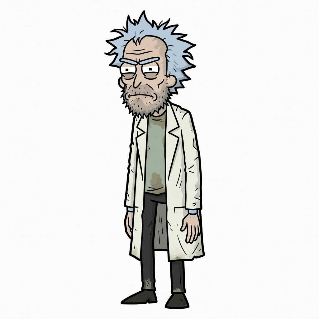 Hero Mad Scientist Sprite