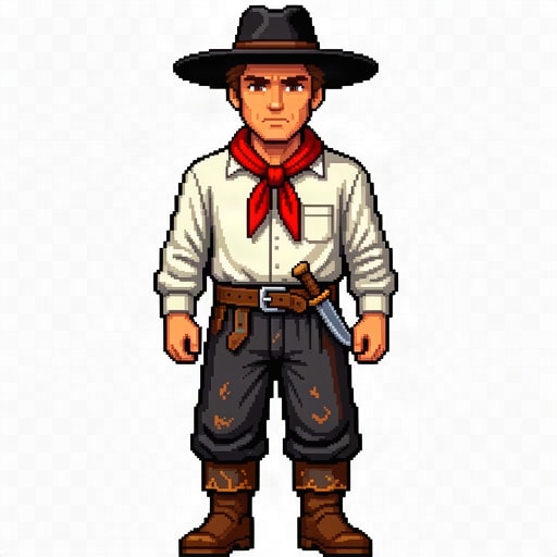 Argentinian Gaucho Sprite