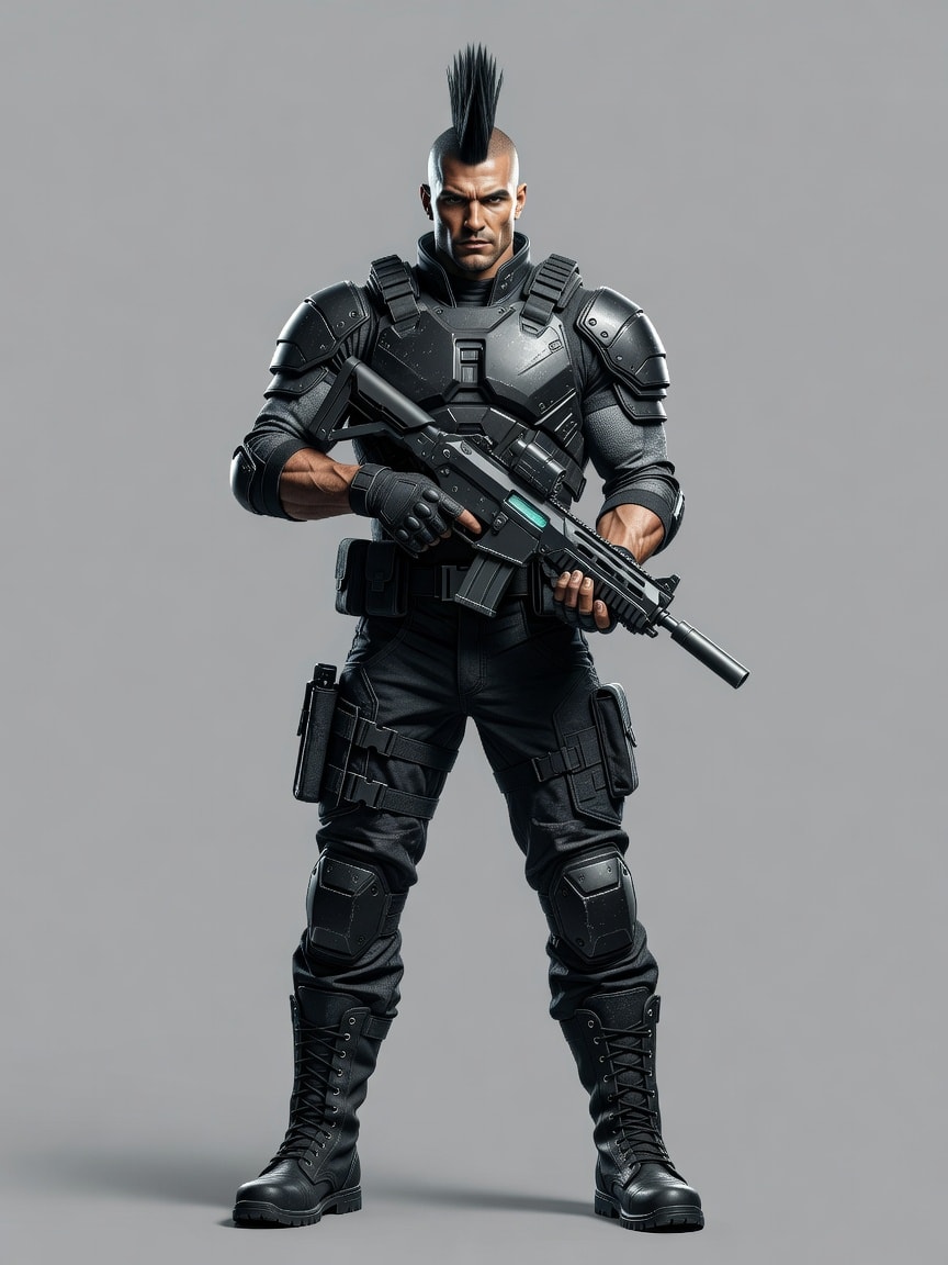 Mohawk Soldier