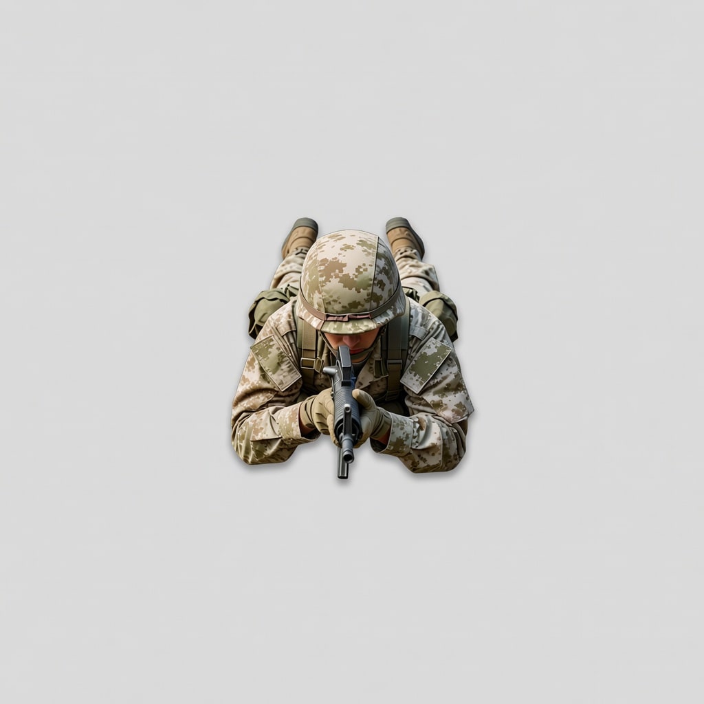 US Marine Rifleman Prone v2
