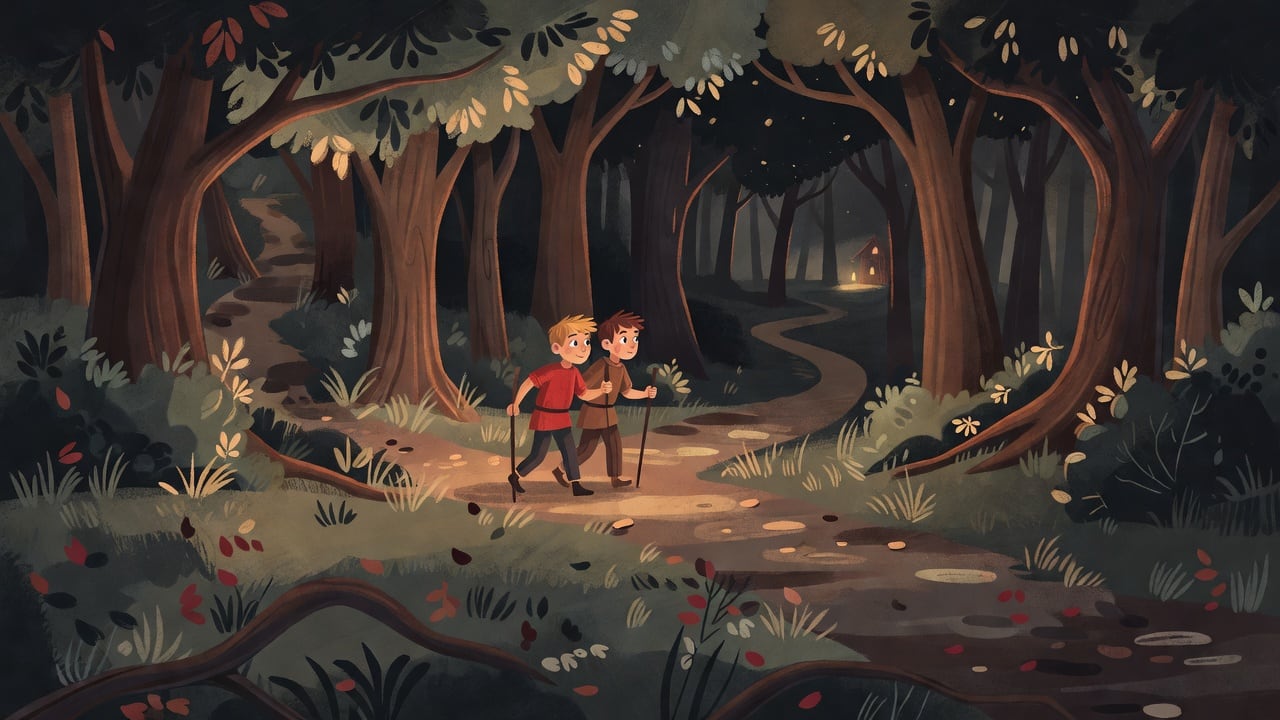 Book Page 3 - Two Boys in the Forest